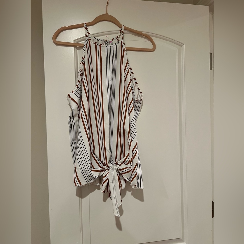 Stripped tank